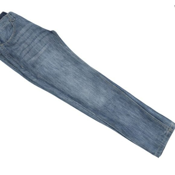 Paper Denim & Cloth Relaxed Slim Straight Casual Denim Ankle Blue Jeans 28 6 - Picture 4 of 9